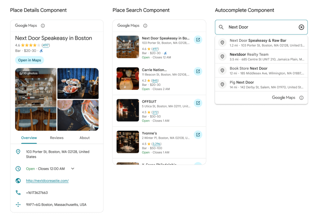 A Partner's Guide to the New Google Maps Places UI Kit - Dito | Google ...