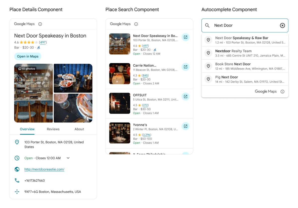 A Partner's Guide to the New Google Maps Places UI Kit - Dito | Google ...