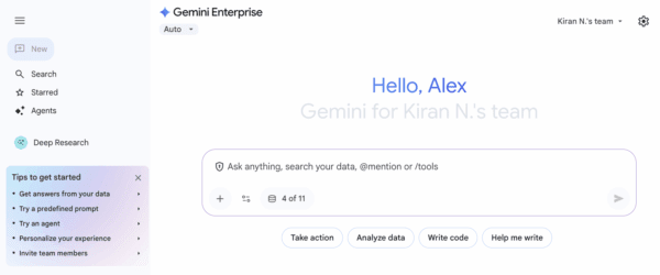 Introducing Gemini Enterprise: The Unified Platform for Agentic AI by ...